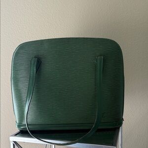 Vintage Louis Vuitton Lussac tote Epi leather